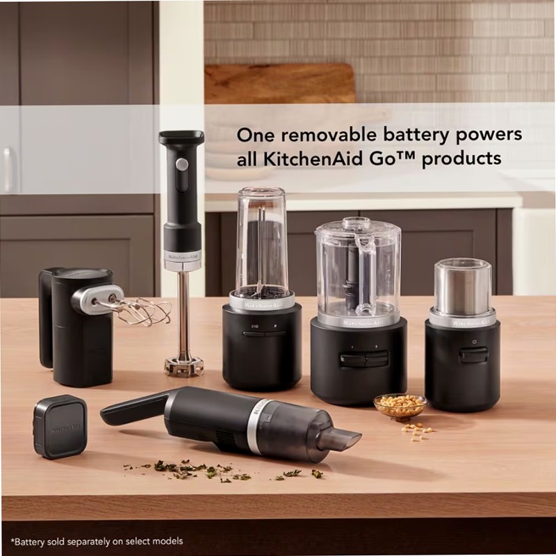 KitchenAid Go® Miscelatore a mano senza cordone - batteria inclusa