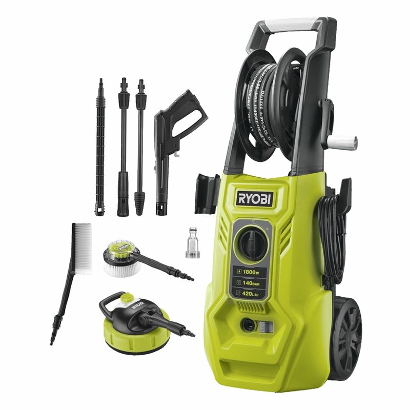 Idropulitrice Premium Ryobi 1800W 140 bar