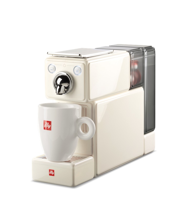 MACCHINA DA CAFFÈ X▪CAPS - X3 Bianco Lucido Acciaio Capsule