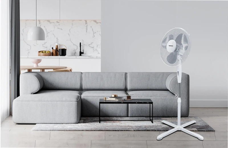 Ventilatore a piantana WINDZETA BIANCO