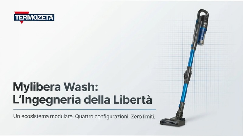 Scopa Cordless MYLIBERA WASH 220w
