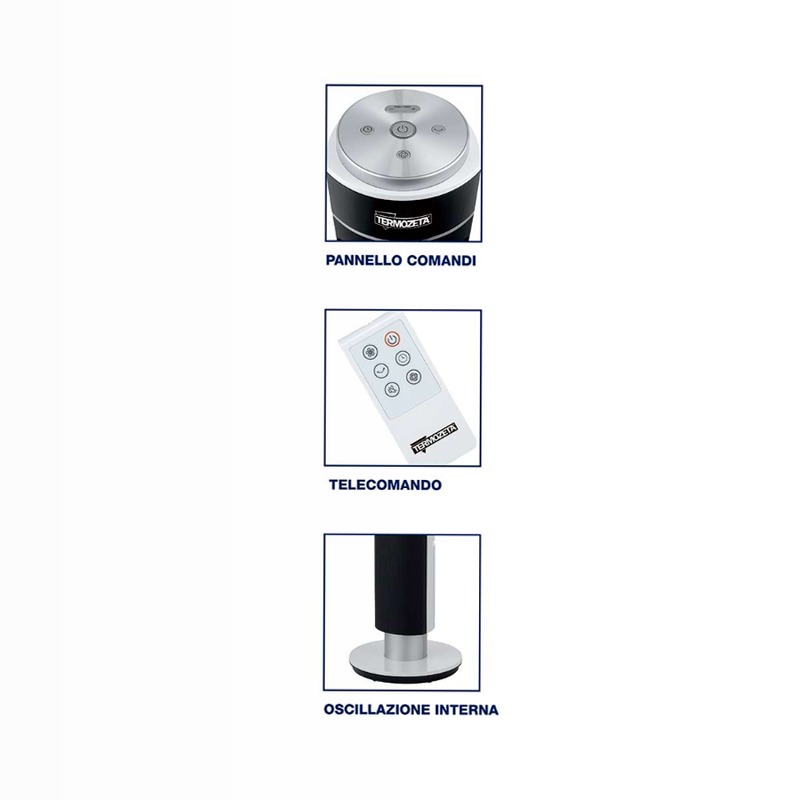 Ventilatore a torretta premium line Airzeta Living Monte Napoleone