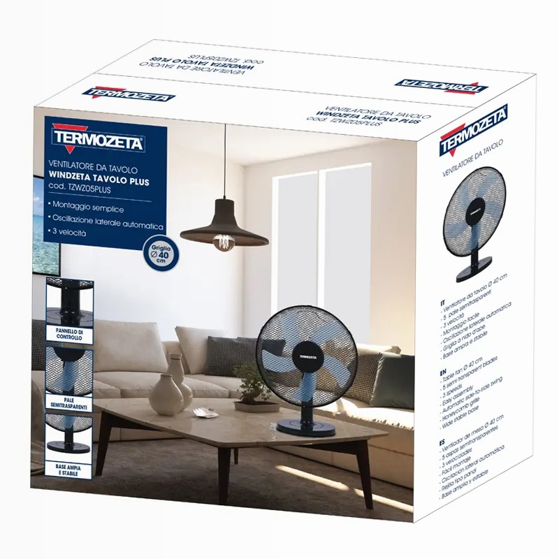 Ventilatore da tavolo Windzeta Plus