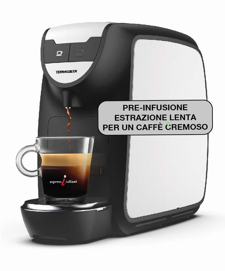 Macchina Espresso Capsule 0.8lt 19bar