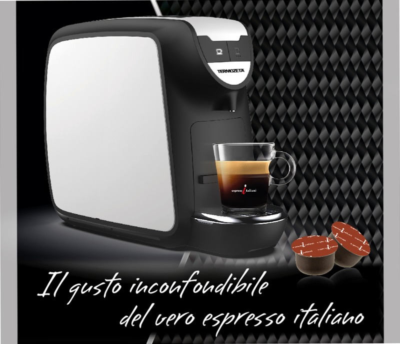 Macchina Espresso Capsule 0.8lt 19bar