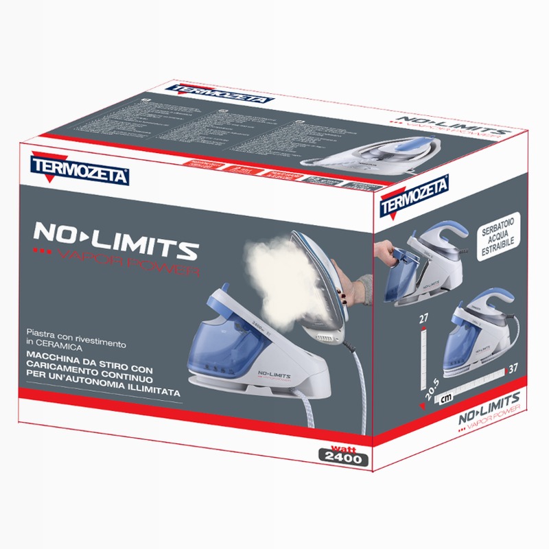 Ferro da stiro a vapore NO LIMITS Vapor Power 2400w
