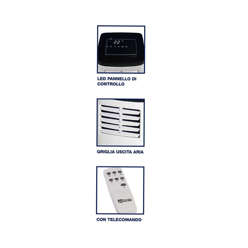Condizionatore portatile Airzeta Clima C2