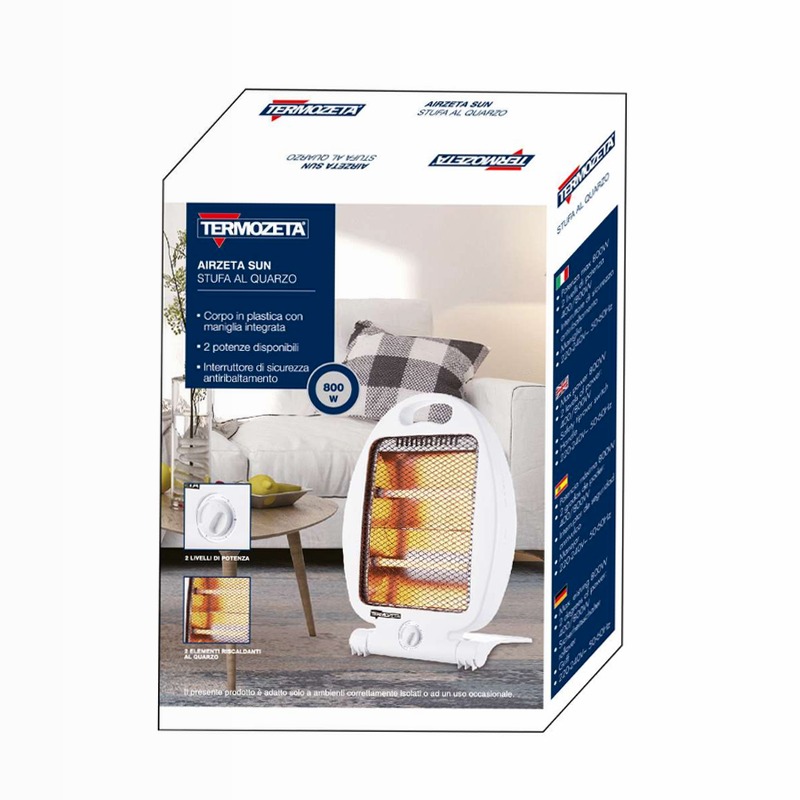 Stufa al quarzo 800W