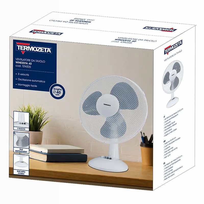 Ventilatore da tavolo Windzeta 40