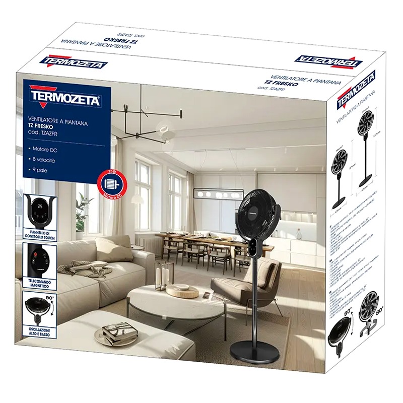 Ventilatore a piantana TZ FRESKO