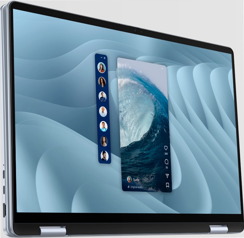 Notebook Dell 16 Plus 2-in-1 Windows QHD+
