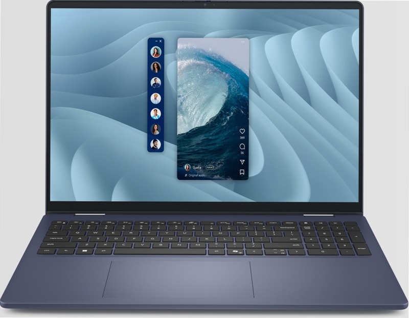 Notebook Dell 16 Plus 2-in-1 Windows QHD+
