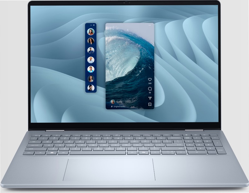 Notebook Dell 16 Plus 2-in-1 Windows QHD+