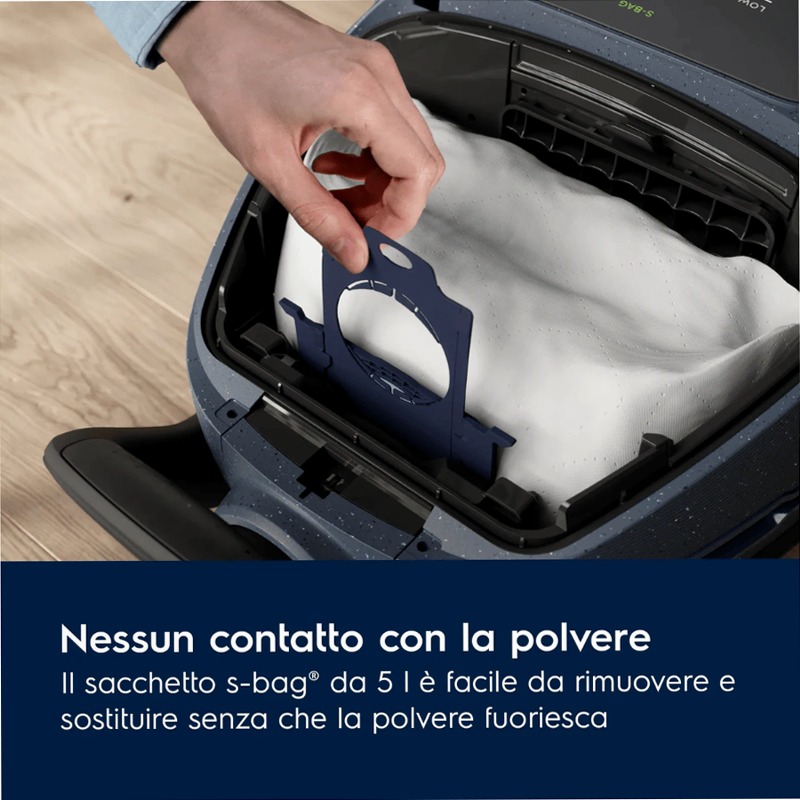 Aspirapolvere con sacco serie 800 Beige