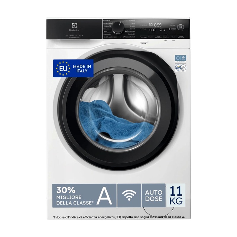 Lavatrice Serie 700 SteamCare Autodose 11 kg 1400 giri 1400rpm 11kg