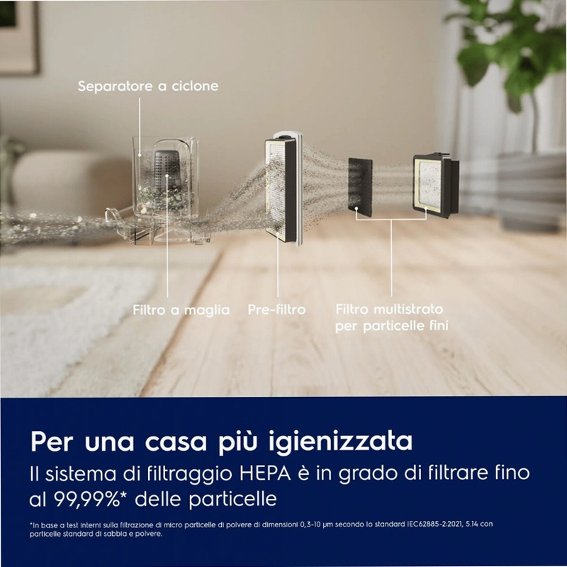 Aspirapolvere Serie 500 Blu