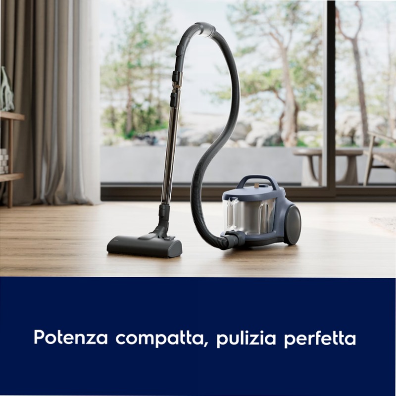 Aspirapolvere senza sacco Serie 500 Blu 2lt