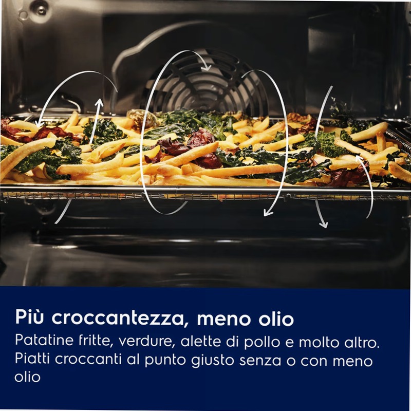 Forno Multifunzione Serie 500 SurroundCook con pulizia pirolitica