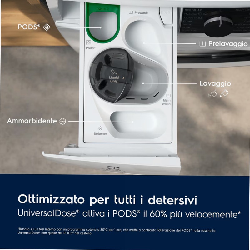 Lavatrice SensiCare UniversalDose 10 kg 600rpm 10kg