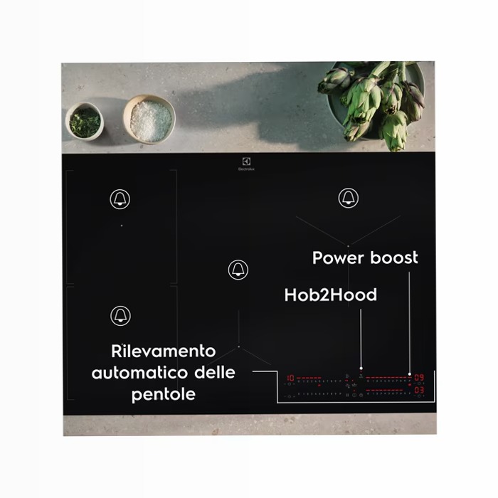 Piano cottura ad induzione Serie 700 SenseBoil® 60cm