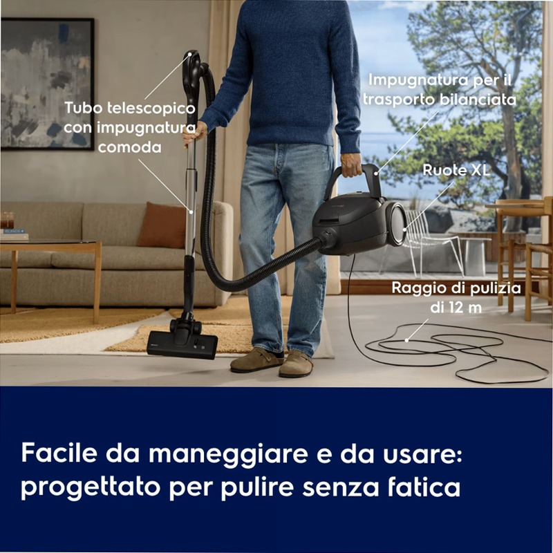 Aspirapolvere Serie 700 Grigio