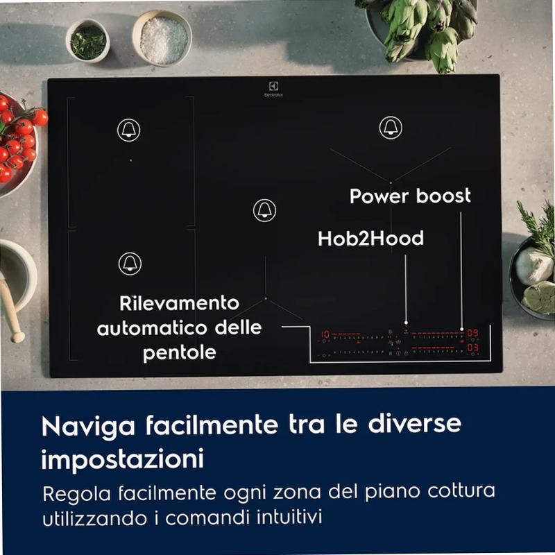 Piano cottura ad induzione Serie 700 SenseBoil® 60cm