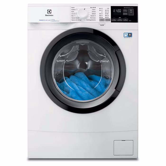 Lavatrice serie 600 SensiCare 7 kg 1200 giri 600rpm 7kg
