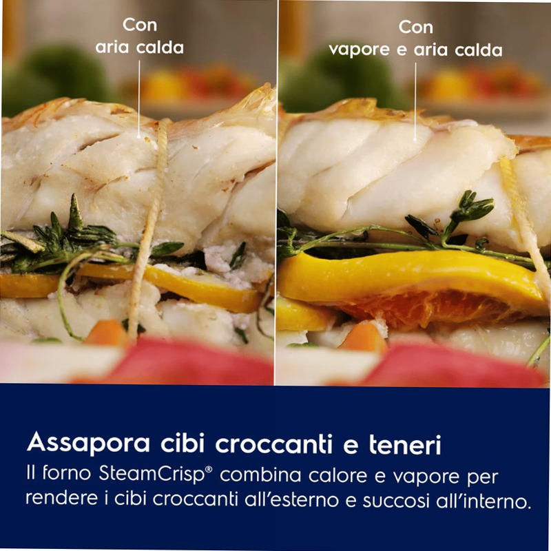 Forno A Vapore Serie 600 SenseCook SteamCrisp KOCDH77X2