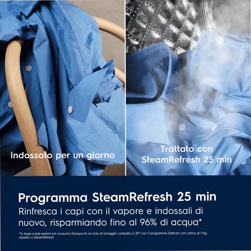 Lavatrice serie 700 SteamCare 8 kg 1600 giri 1600rpm 8kg