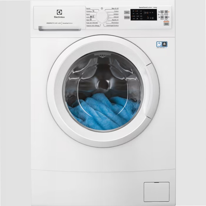 Lavatrice serie 600 SensiCare 6 kg 1200 giri 1200rpm 6kg