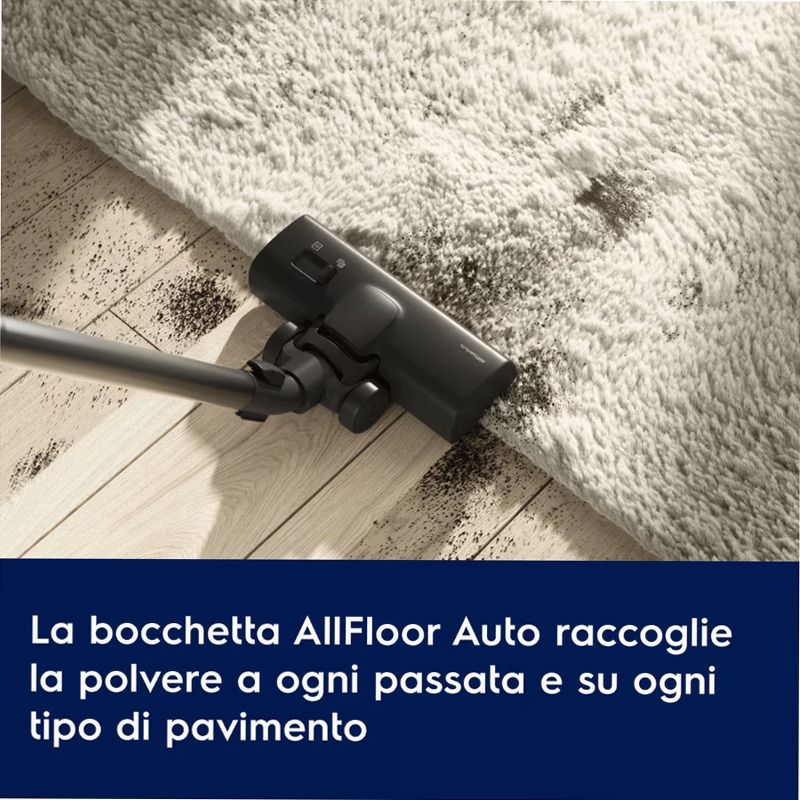 Aspirapolvere con sacco Ultra Silencer Plus Nero