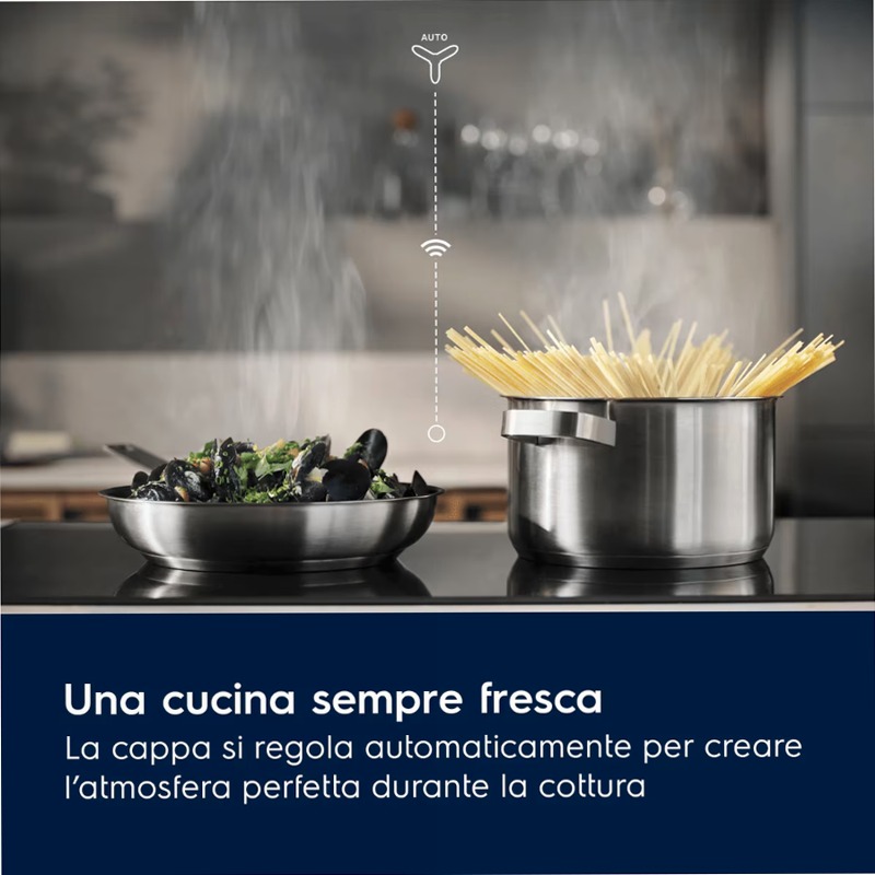 Piano cottura ad induzione Serie 600 Bridge 80cm