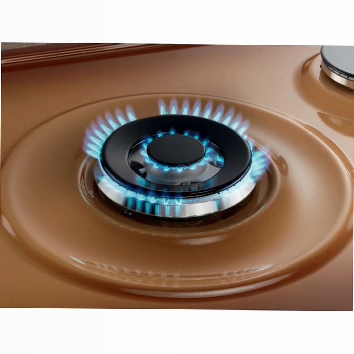 Piano cottura a gas Serie 300 Controlli Slim Side 60cm