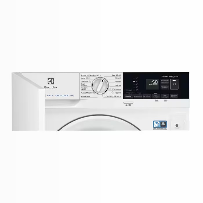 Lavasciuga Serie 700 DualCare 1600 giri 4kg in asciugatura 7kg