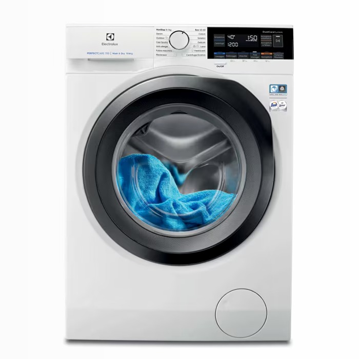 Lavasciuga Serie 700 DualCare 1600 giri 6kg in asciugatura 9kg in lavaggio