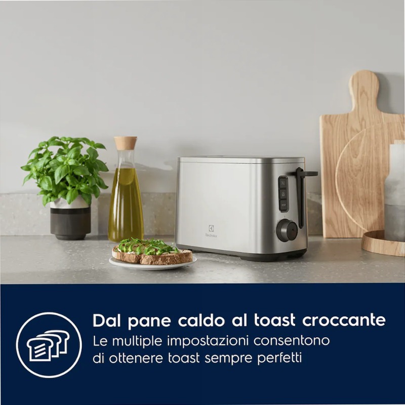 Tostapane Create 5 Inox Acciaio