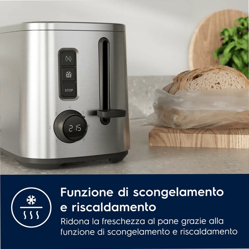 Tostapane Create 5 Inox Acciaio