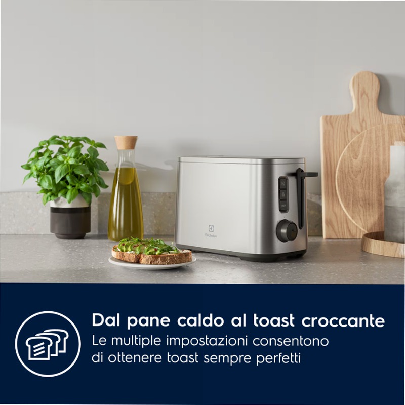 Tostapane Serie 500 Standard 2 fette Acciaio
