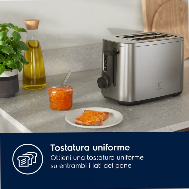 Tostapane Serie 500 Standard 2 fette Acciaio