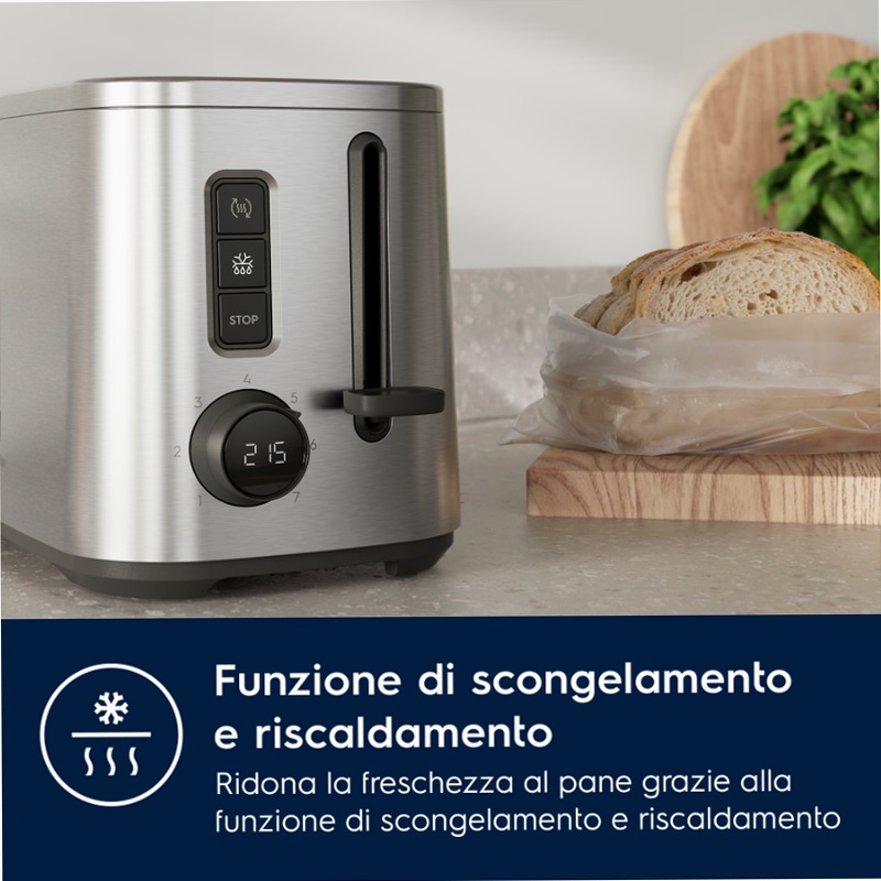 Tostapane Serie 500 Standard 2 fette Acciaio