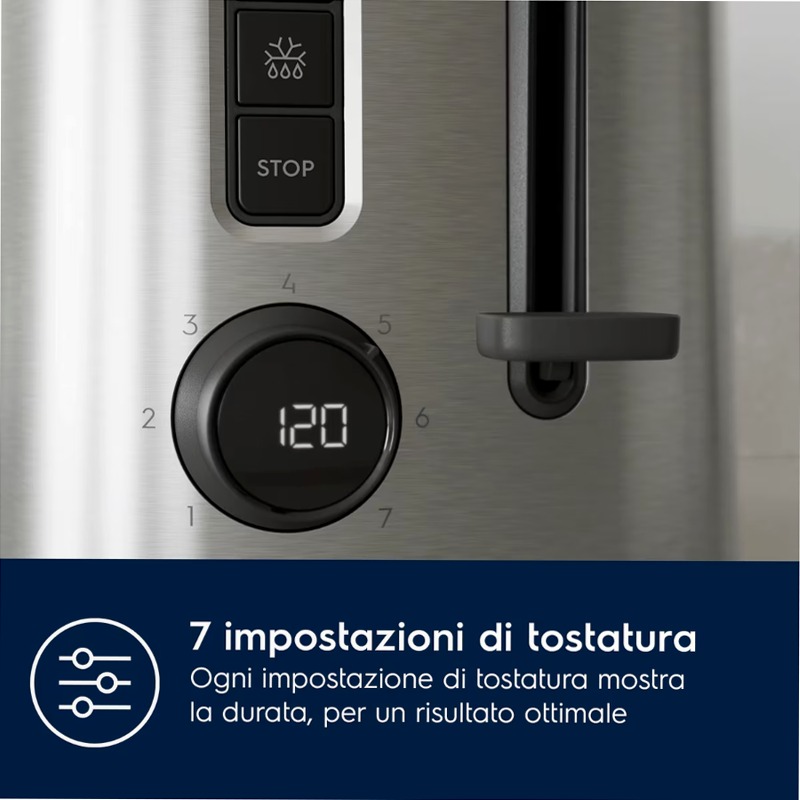 Tostapane Create 5 Inox Acciaio