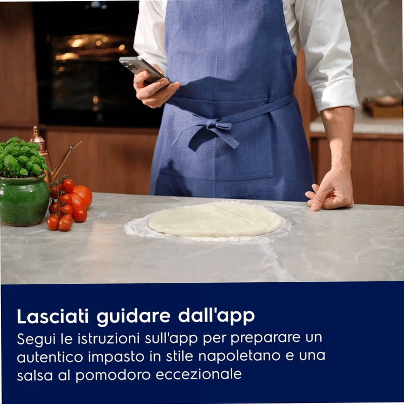 Forno Multifunzione Serie 700 PizzaExpert con pulizia pirolitica Connessione Wi-Fi
