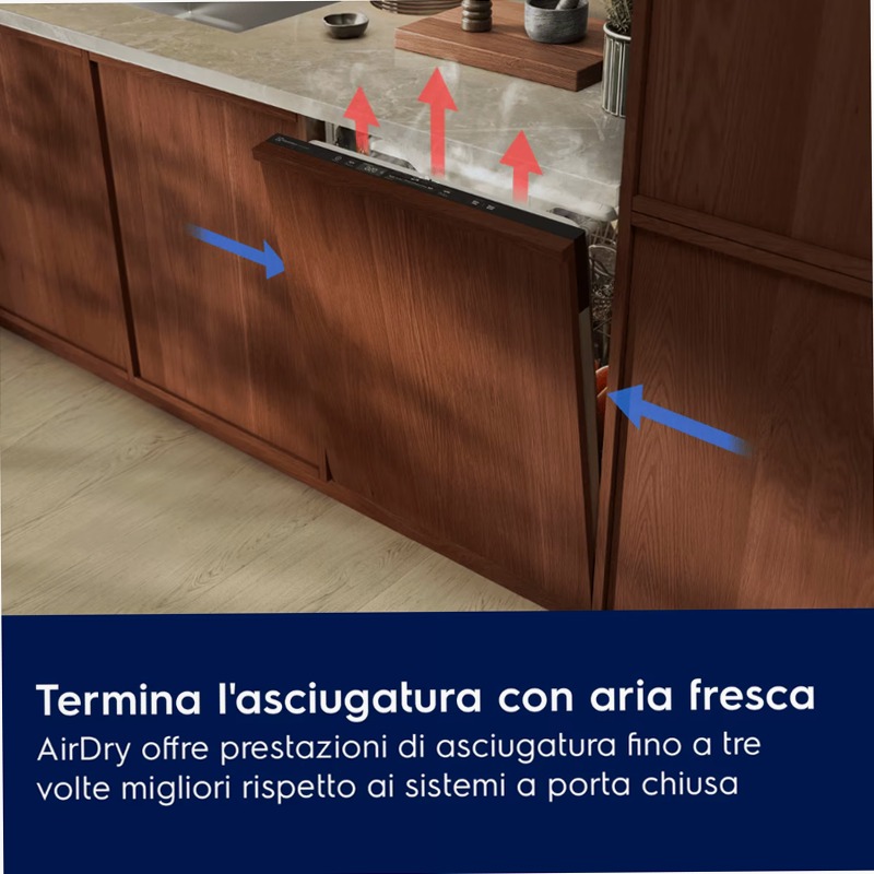 Lavastoviglie Integrata 60 cm Serie 500 AirDry 14