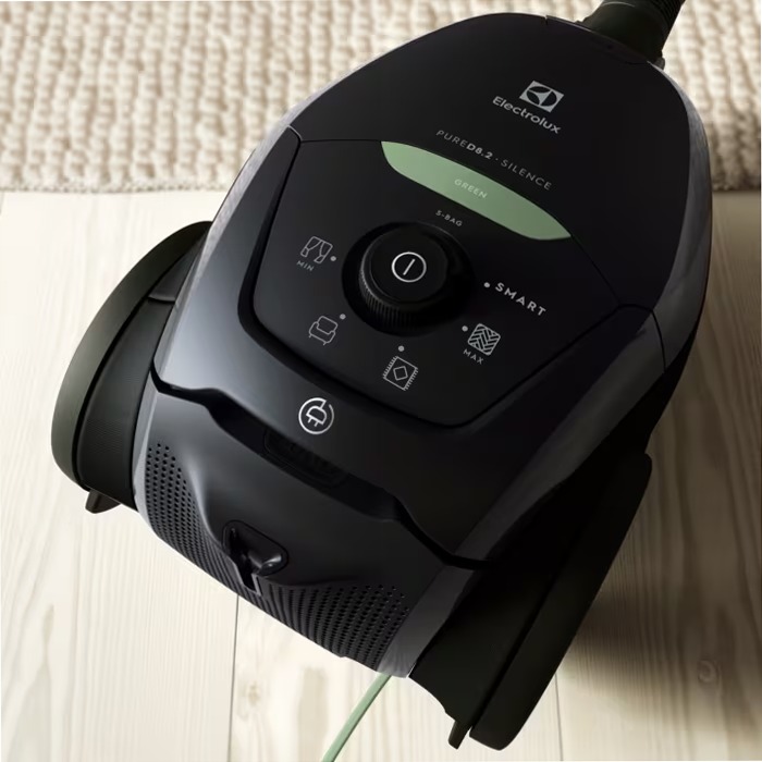 Aspirapolvere con sacco Pure D8 GREEN Nero 3.5lt
