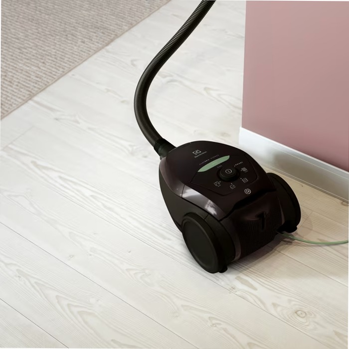 Aspirapolvere con sacco Pure D8 GREEN Nero