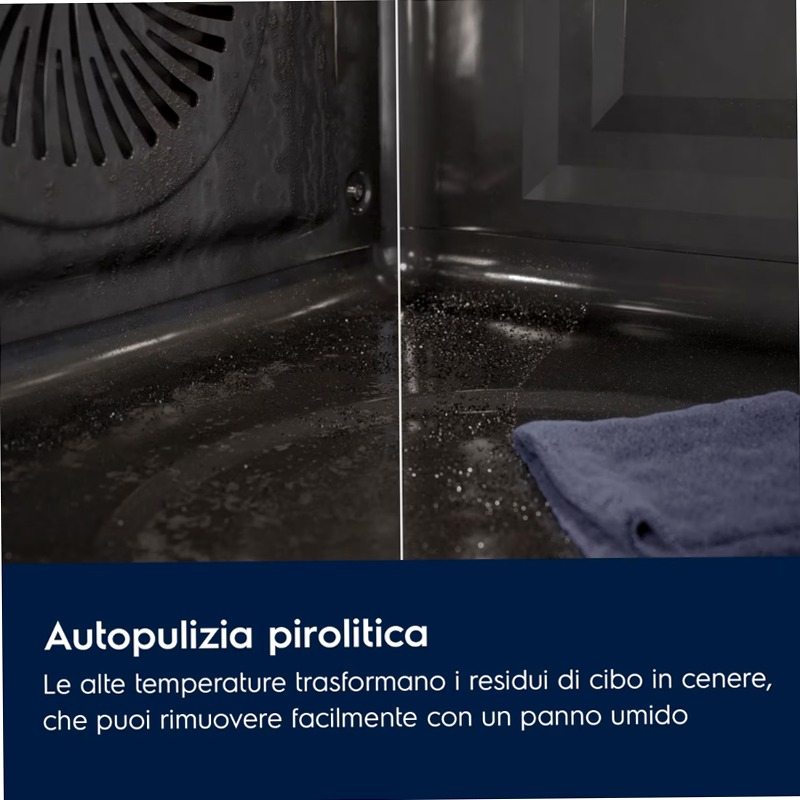 Forno Multifunzione Serie 500 SurroundCook con SteamBake con pulizia pirolitica