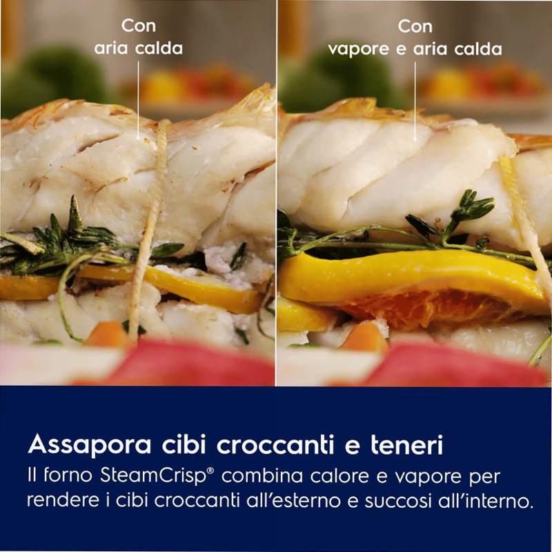 Forno A Vapore Serie 600 SenseCook SteamCrisp KOCDH67H