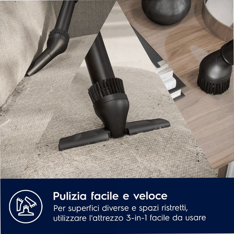 Aspirapolvere con sacco Ultra Silencer Plus Blu
