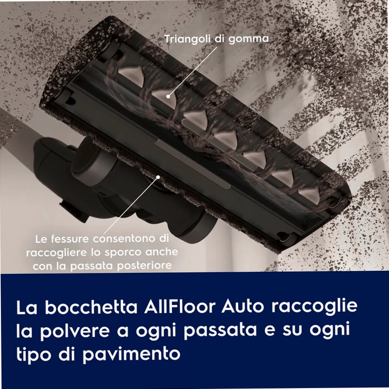 Aspirapolvere con sacco Ultra Silencer Plus Blu