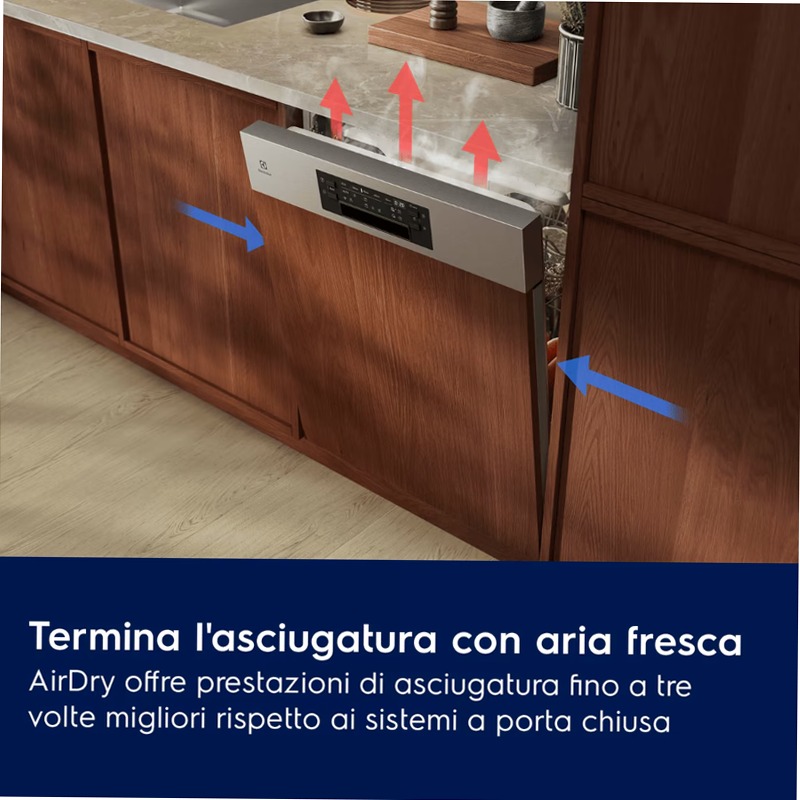 Lavastoviglie parziale 60 cm SmartSelect KI62D100SX D 13